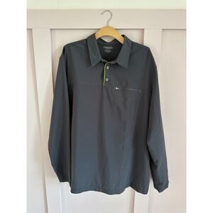 Cherokee Charcoal Men's Uniform Button Shirt